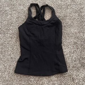 Lulu Lemon Black Tank Top